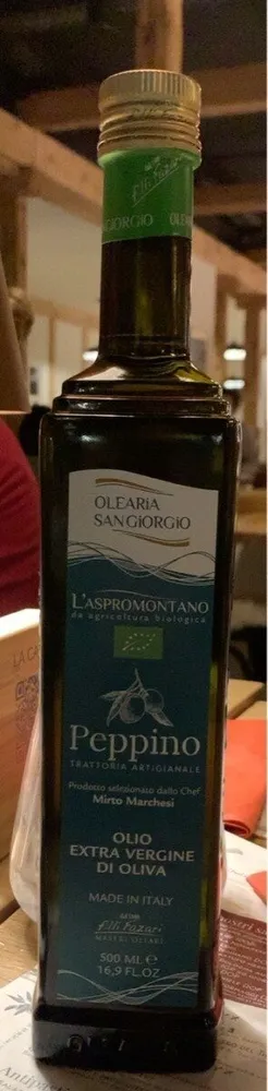 Olio extra vergine di olivia