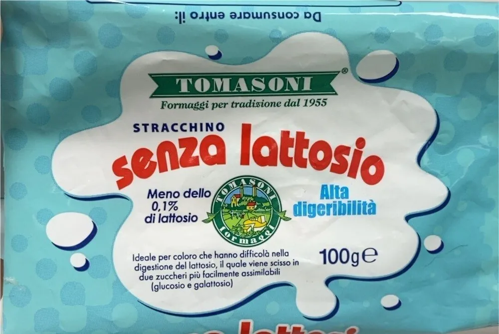 Stracchino senza lattosio