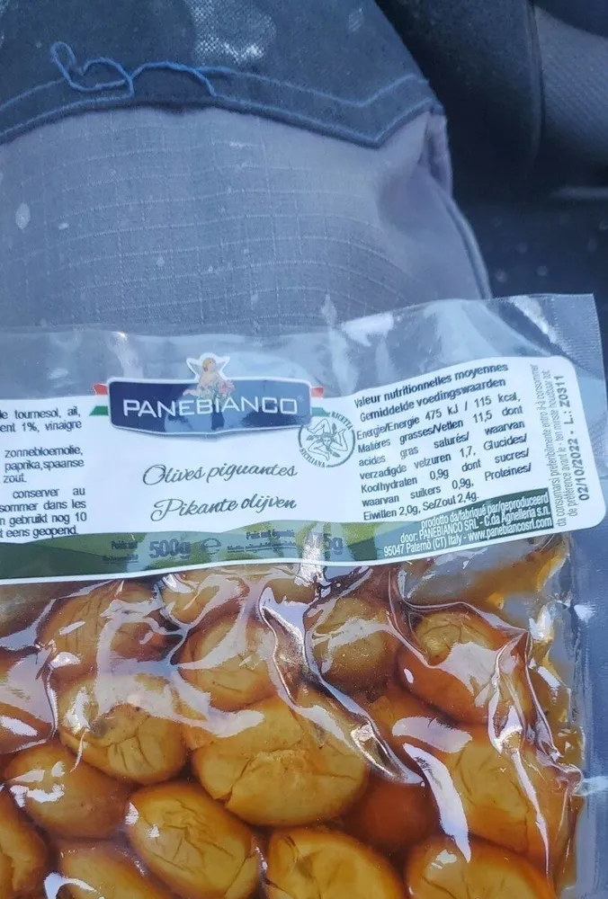 olives vertes piquantes