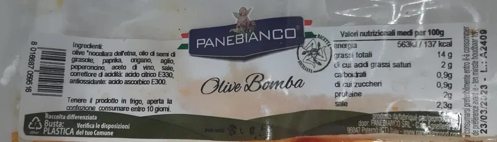 Olive bomba