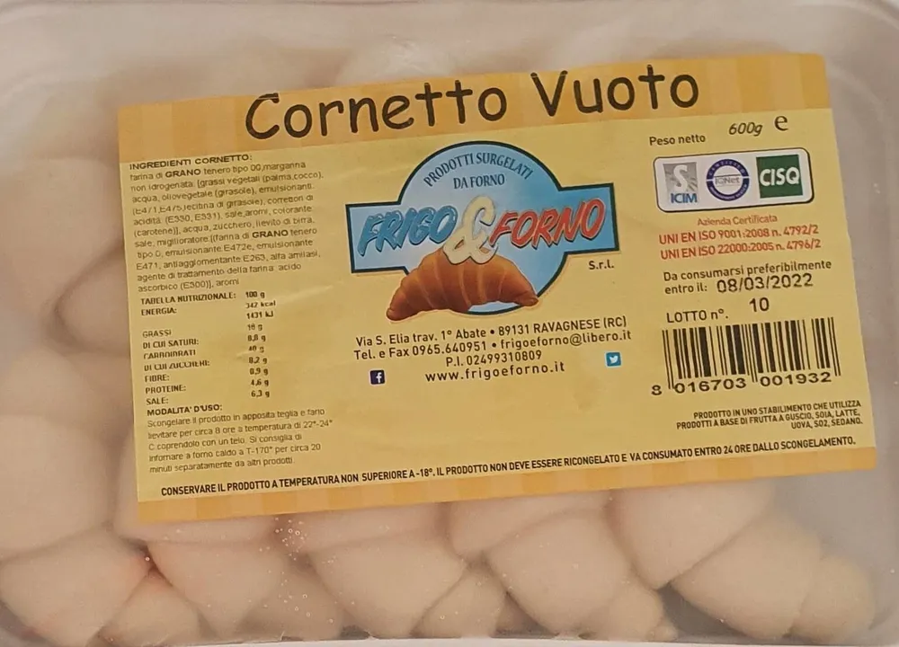 Cornetto Vuoto