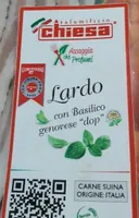Lardo basilico genovese