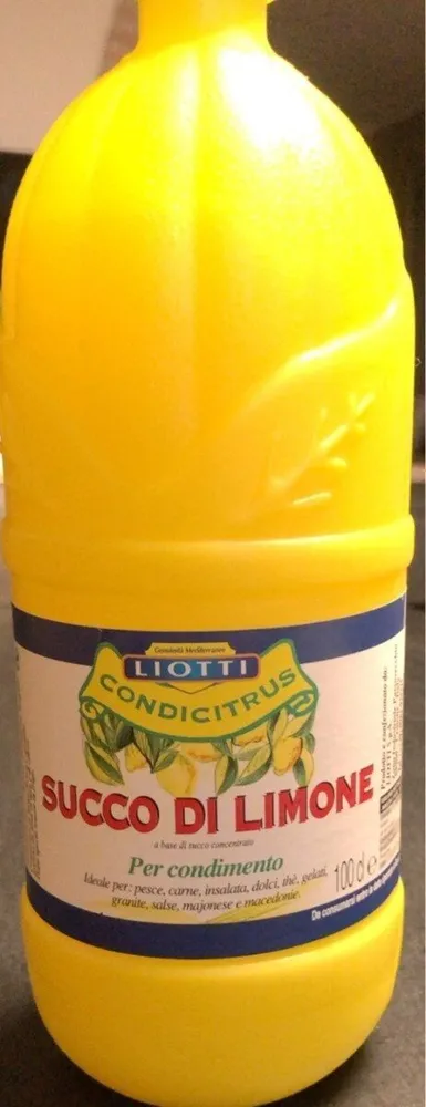 Succo di limone