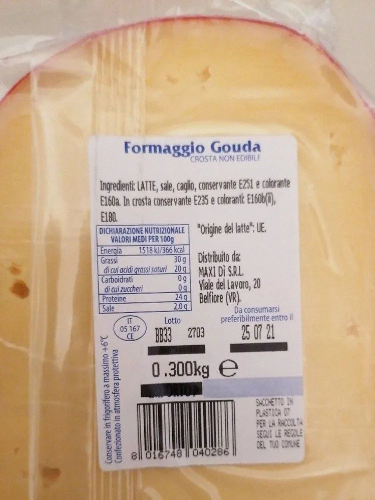 Formaggio Gouda