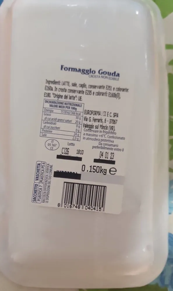 Formaggio Gouda