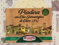 Piadina con Olio Extravergine di Oliva (8%)