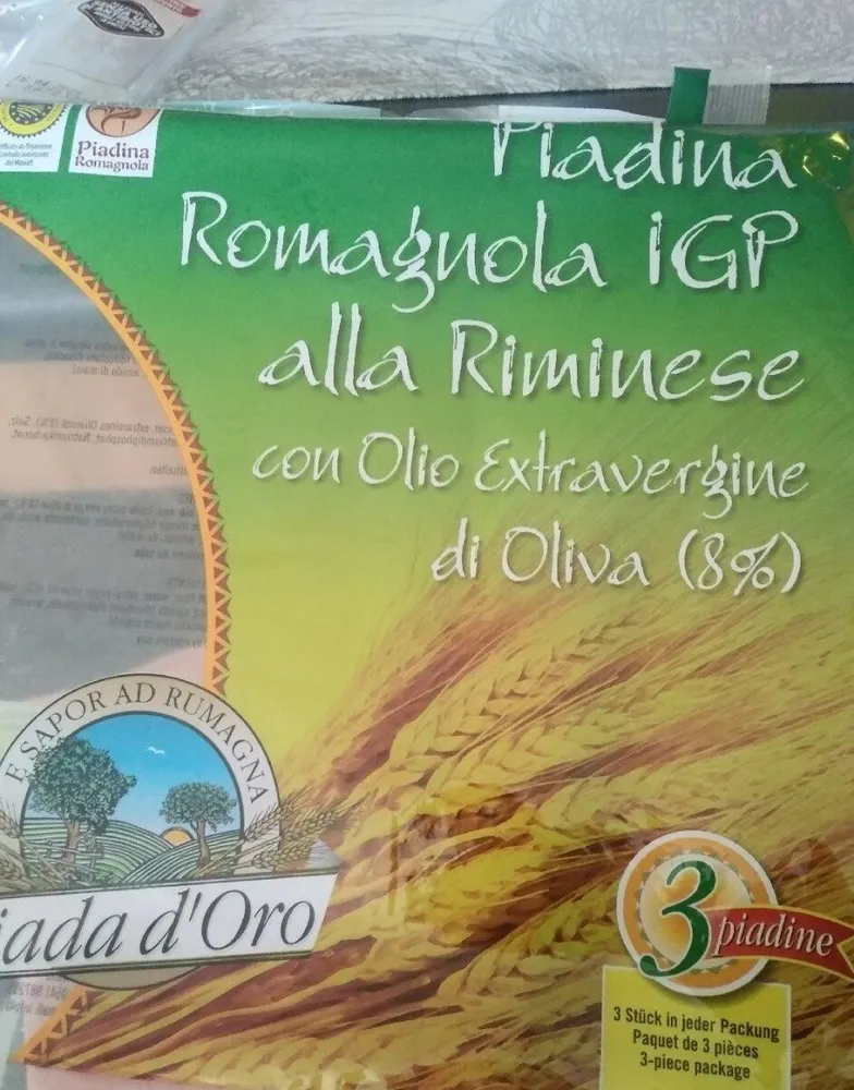 Piadina romagnola igp alla riminese
