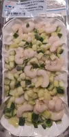 Gamberi e zucchine