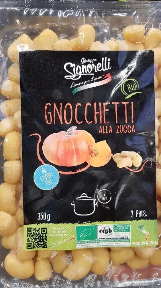 Gnocchetti alla zucca