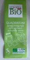 Quadratoni spinaci e cavolo nero