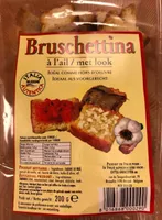 Bruschettina à l'ail contient du sel attention