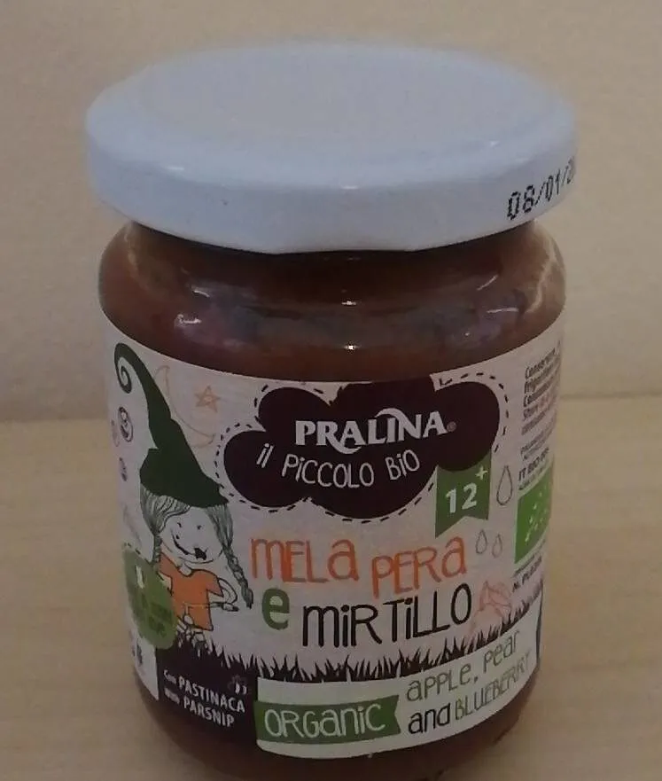 Mela pera e mirtillo - Il piccolo bio