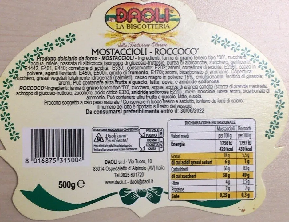 Daoli La Biscotteria
