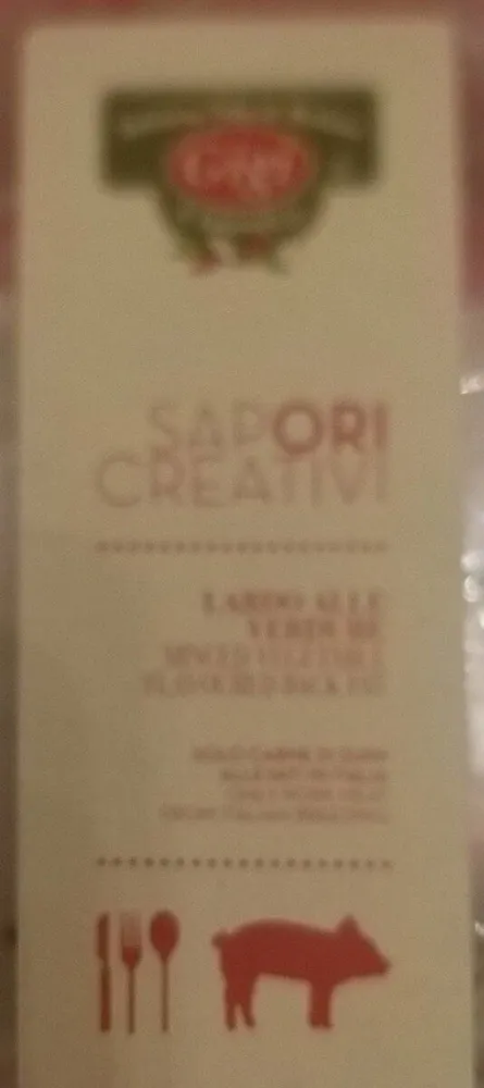 Lardo alle verdure