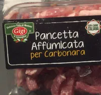 Pancetta fume julienne