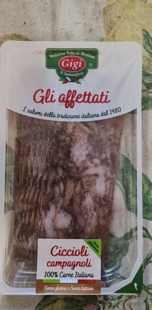 Gli affettati - Ciccioli campagnoli
