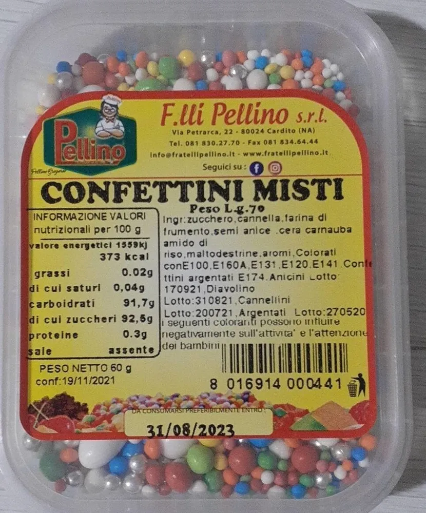 Confettini misti