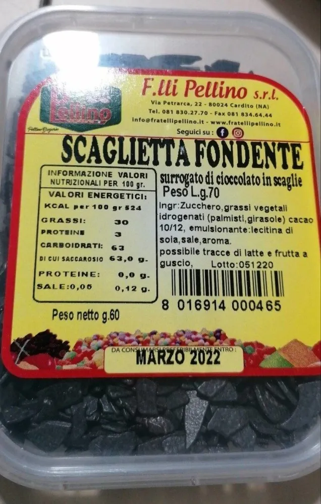 Scaglietta Fondente