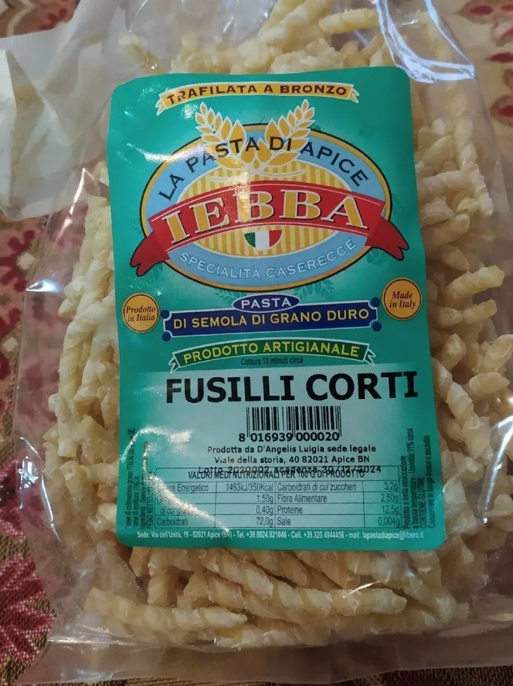 Fusilli corti