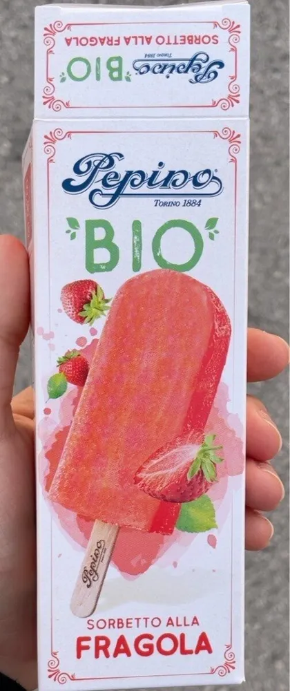 sorbetto alla fragola
