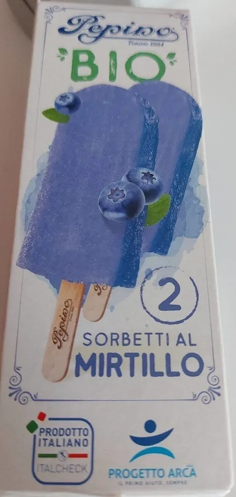 Sorbetti al mirtillo