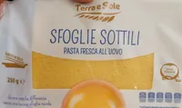 Sfoglie sottili fresca all uovo