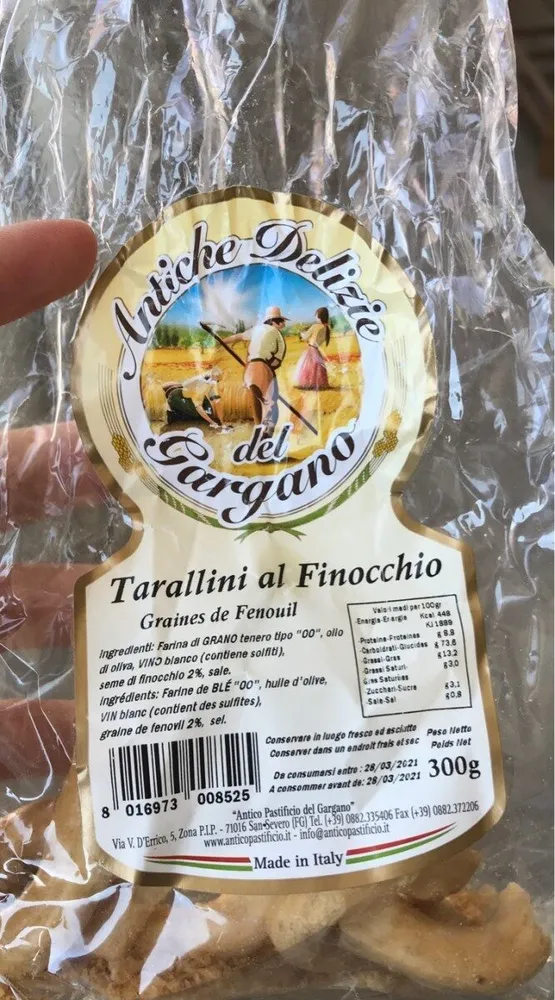 Tarallini al finocchio