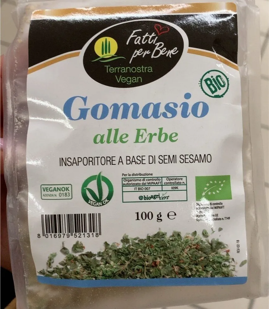 Gomasio alle erbe