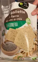 Gallette di farro ai semi di chia
