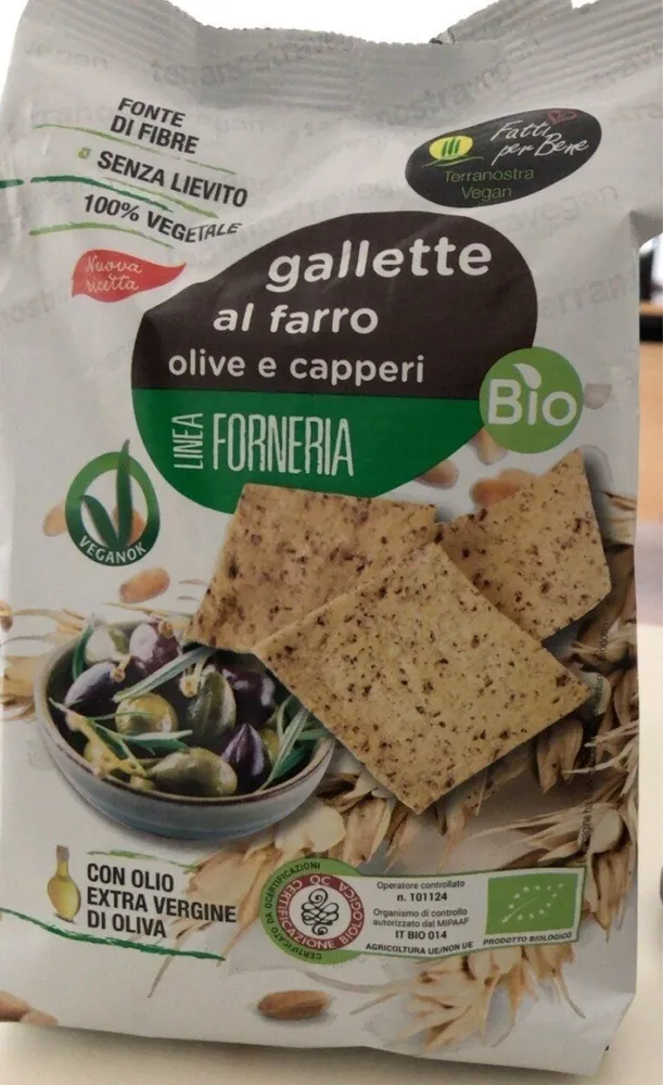 Gallette al fatto olive e capperi