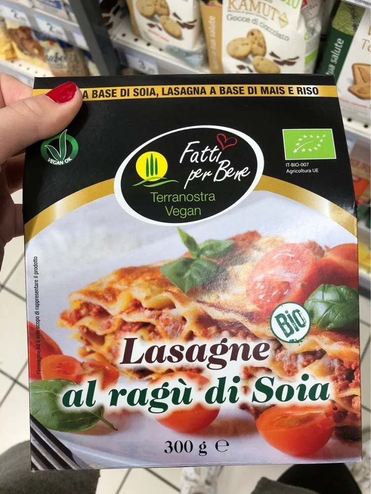 Lasagne al Ragù di soia