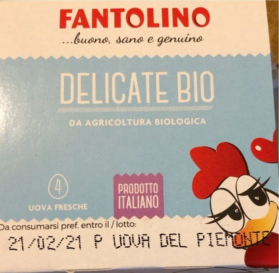 Uova delicate bio