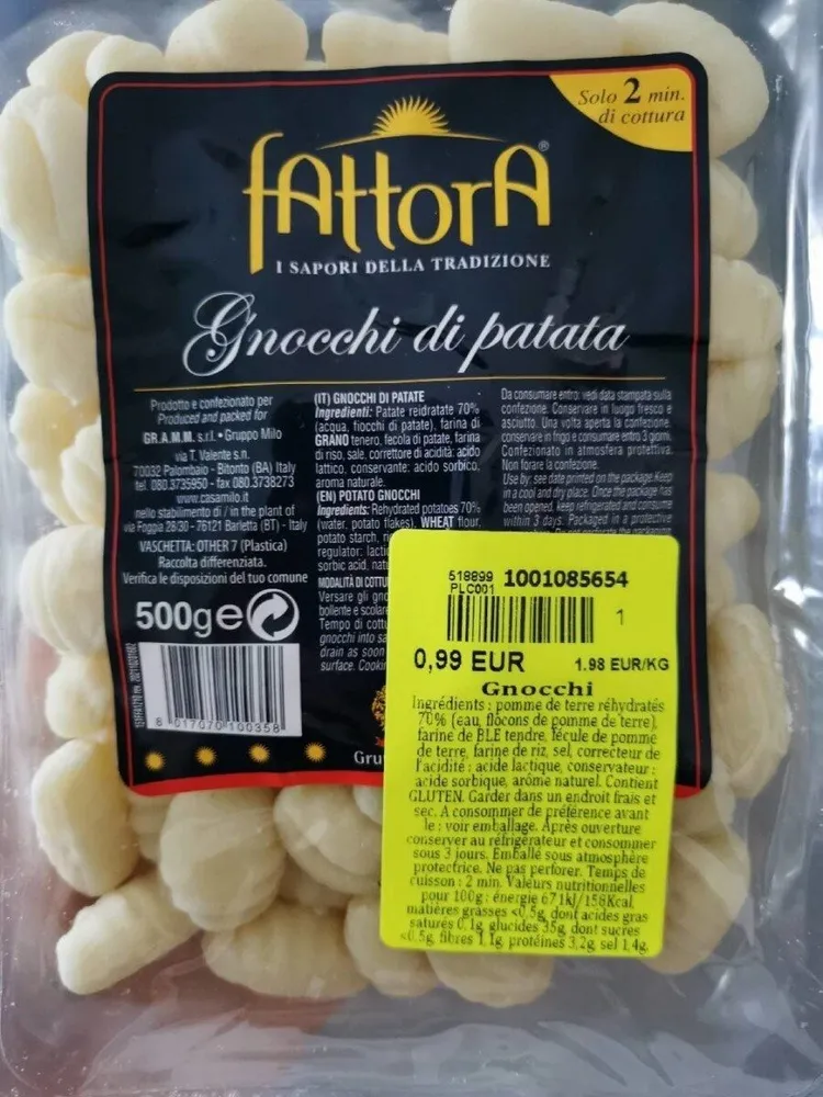 Gnocchi di patata