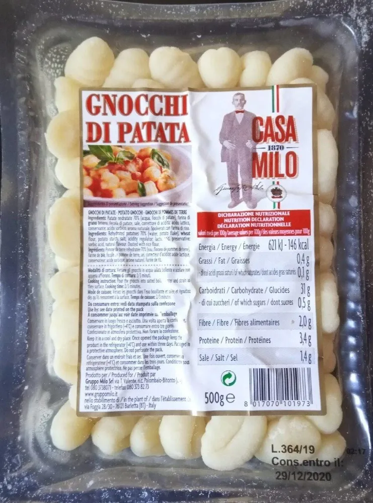Gnocchi di patata