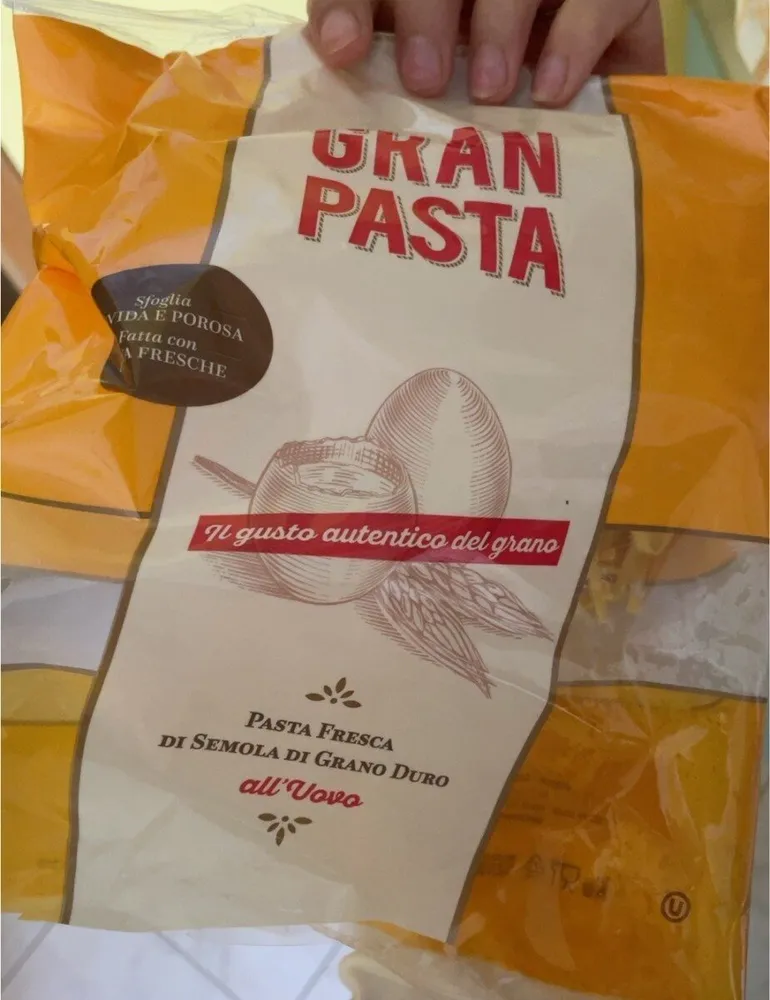 Pasta fresca di semola di grano dyro all uovo