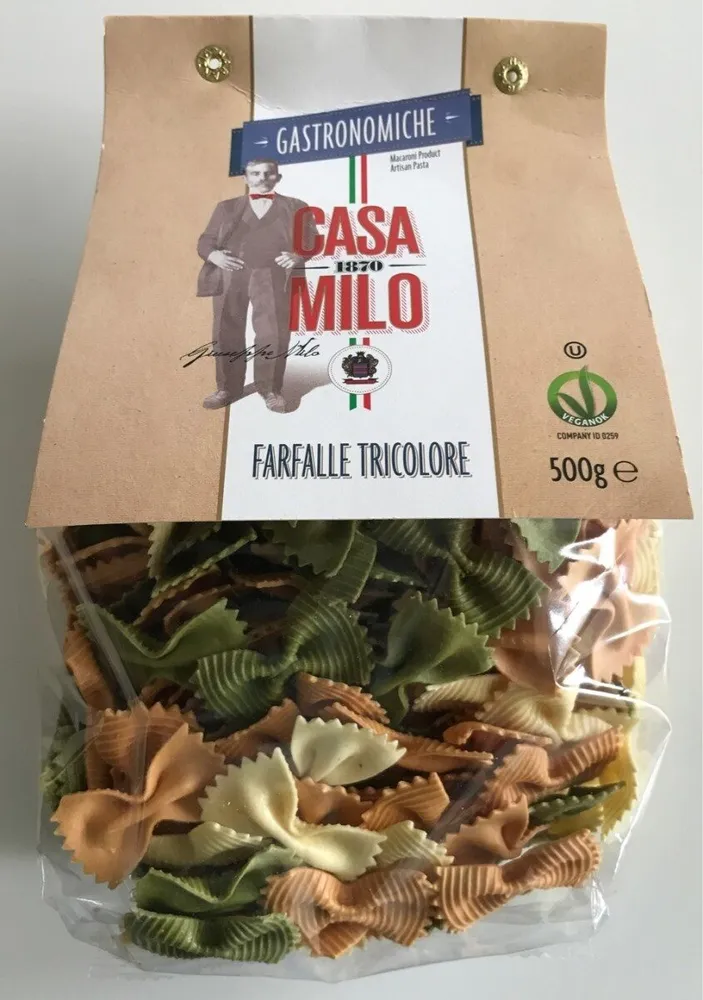 Farfalle tricolore