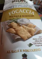 Focaccia al sale e rosmarino