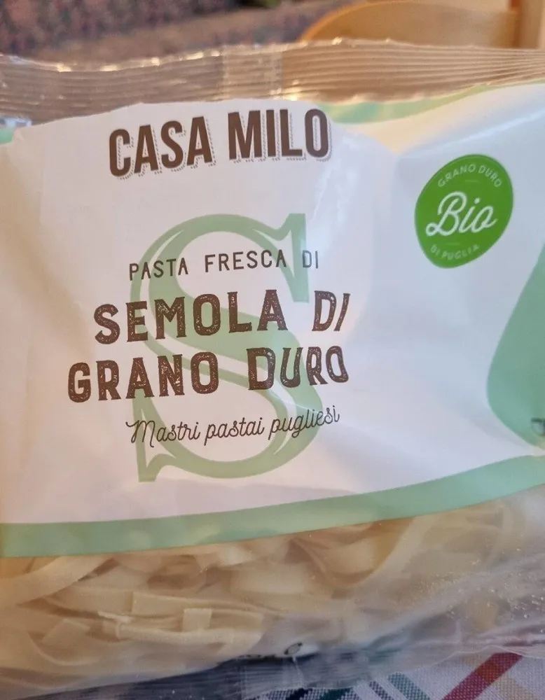Pasta fresca di semola di grano duro