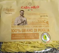 Pasta fresca di semola di grano duro all'uovo