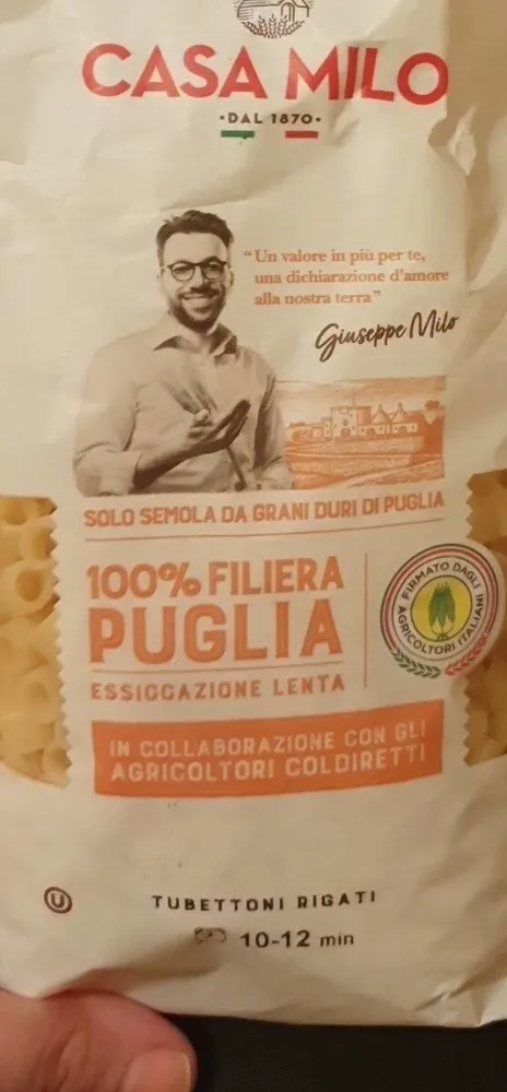 Pasta tubettoni  rigati