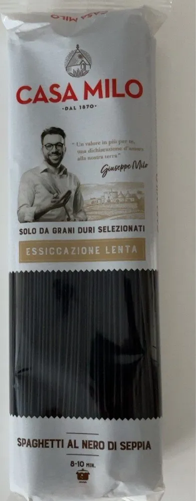 Spaghetti al nero di seppia