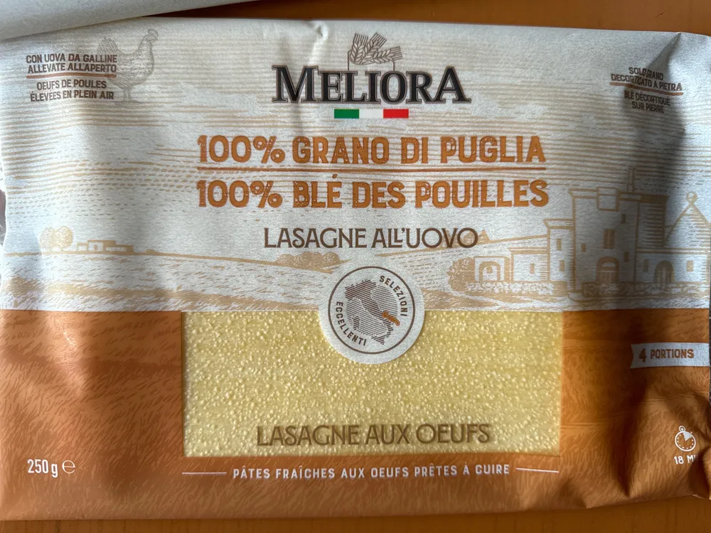 Lasagne all'uovo