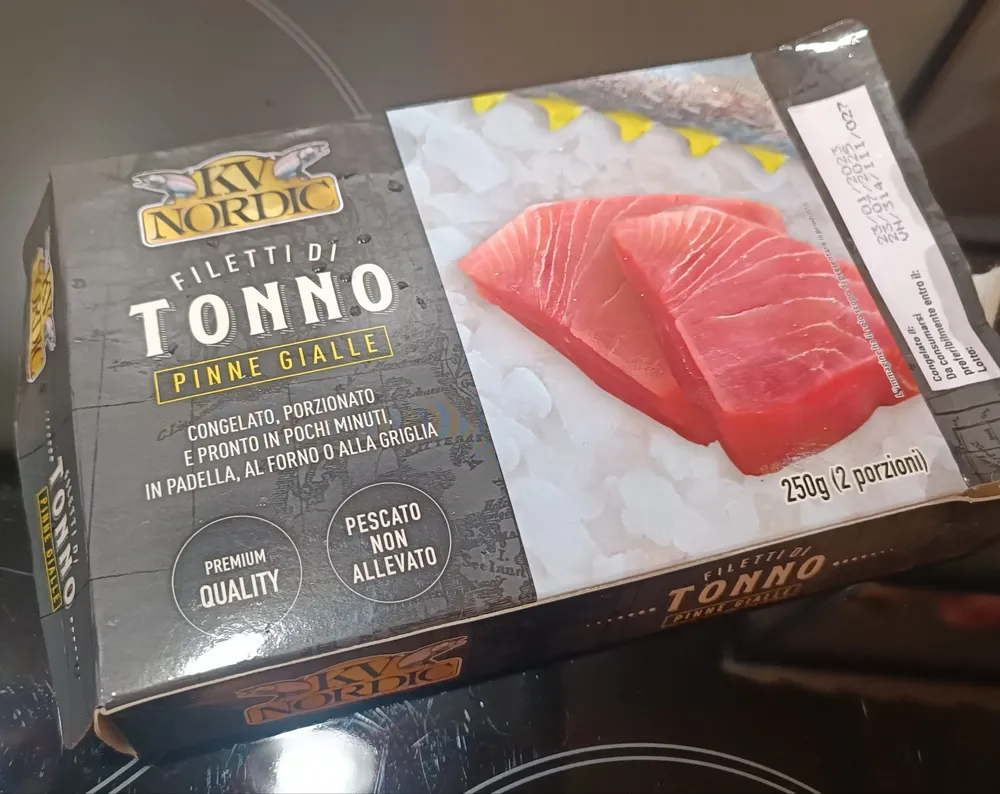 Filetti di tonno pinne gialle