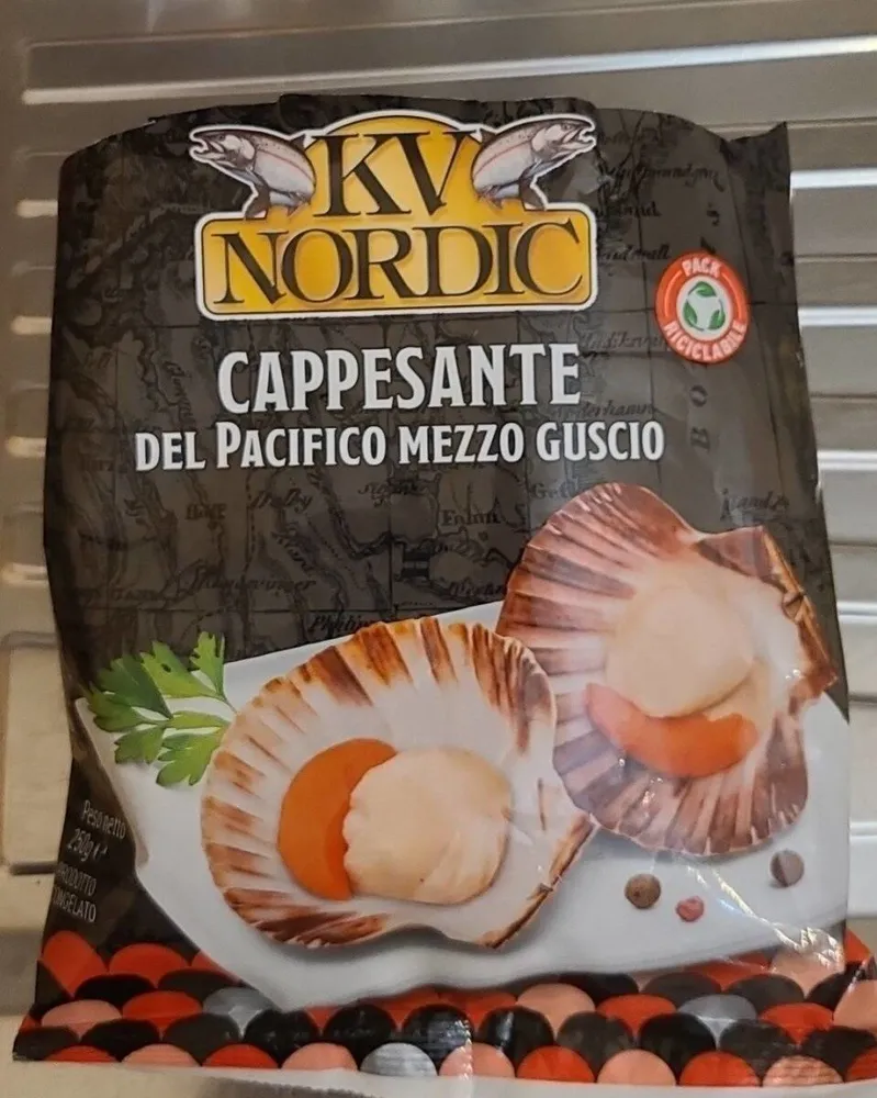 Cappesante del Pacifico mezzo guscio