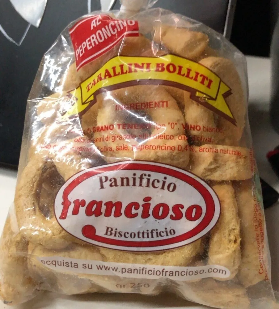 Tarallinni bolliti al peperoncino