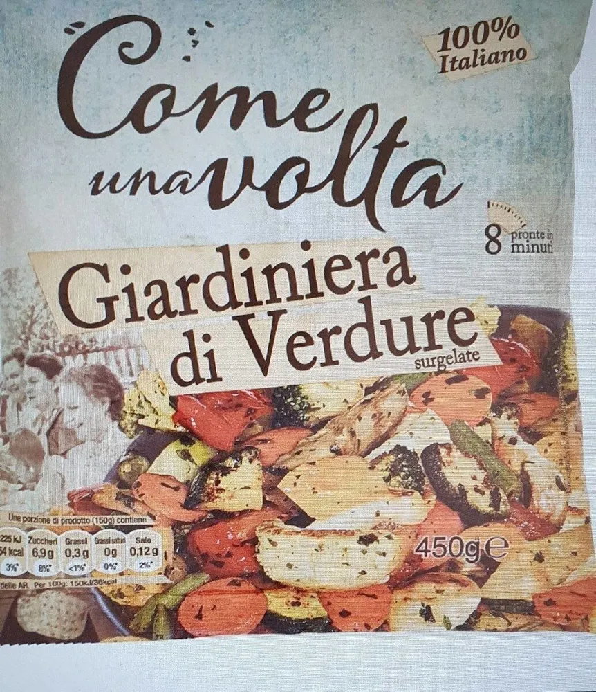 Giardiniera di verdure