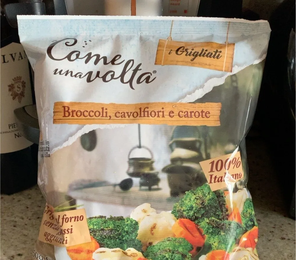Broccoli, cavolfiori e carote grigliati