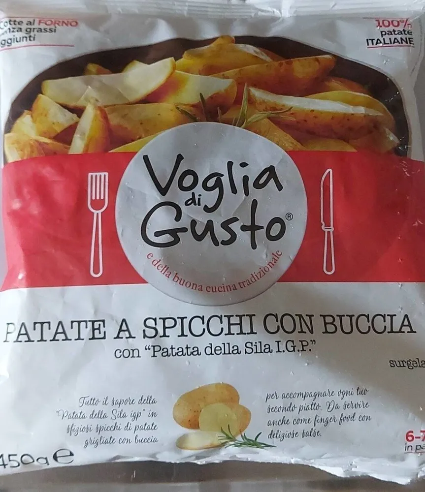 Patate a spicchi con buccia
