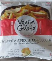 Patate a spicchi con buccia