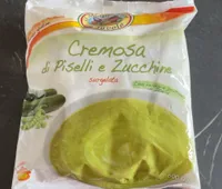 Cremosa di piselli e zucchine surgelata